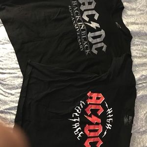 AC DC band tshirts